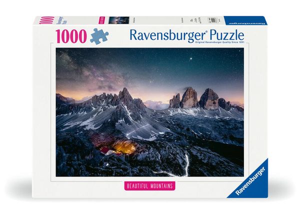 Beautiful Mountains Three Peaks Dolomites 1000pc