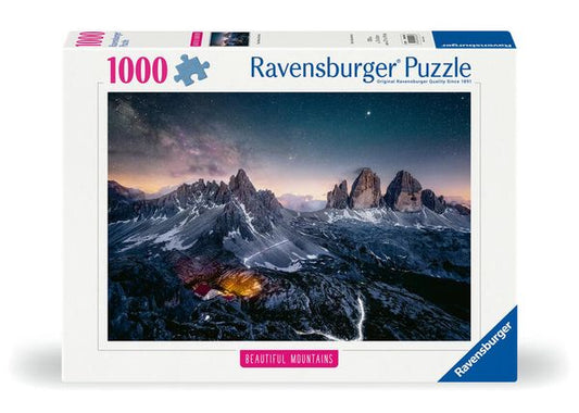 Beautiful Mountains Three Peaks Dolomites 1000pc