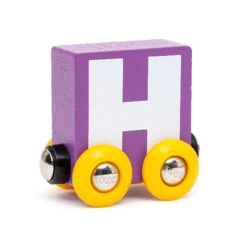 Letter Train - H