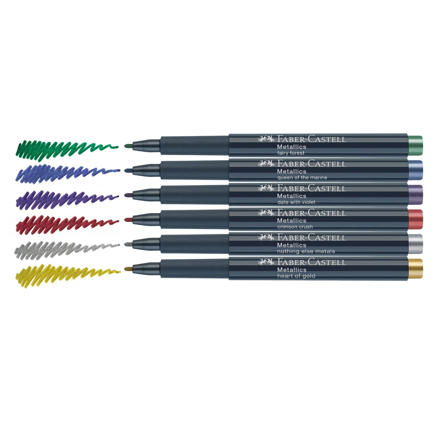 Metallic Markers (6 colors) 1.5