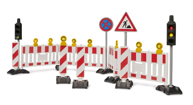Traffic Safety Set with Traffic Lights