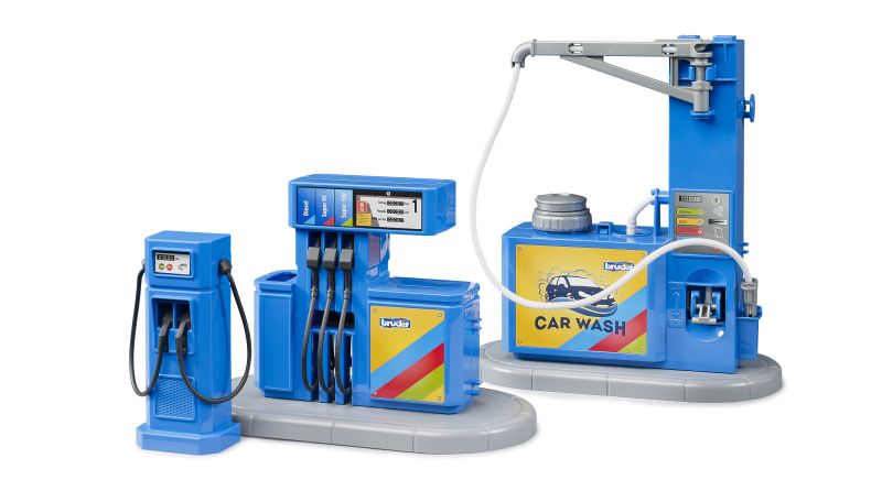 Gas Station with Car Wash