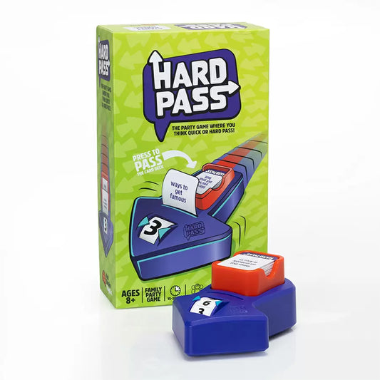 Hard Pass - The Party Game Where You Think Quick or Hard Pass!