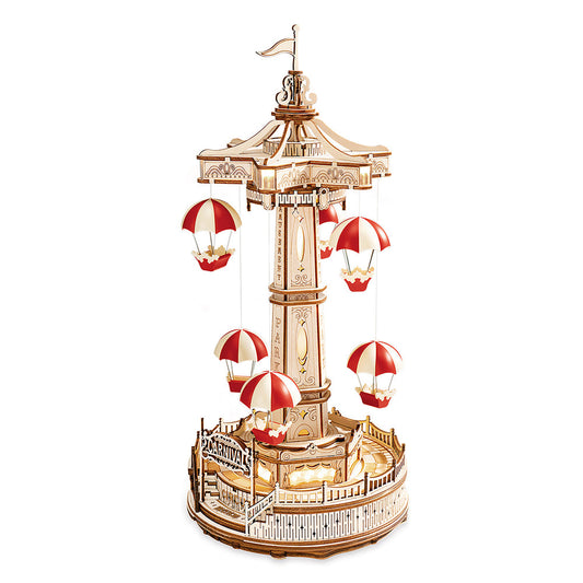 DIY Music Box Parachute Tower