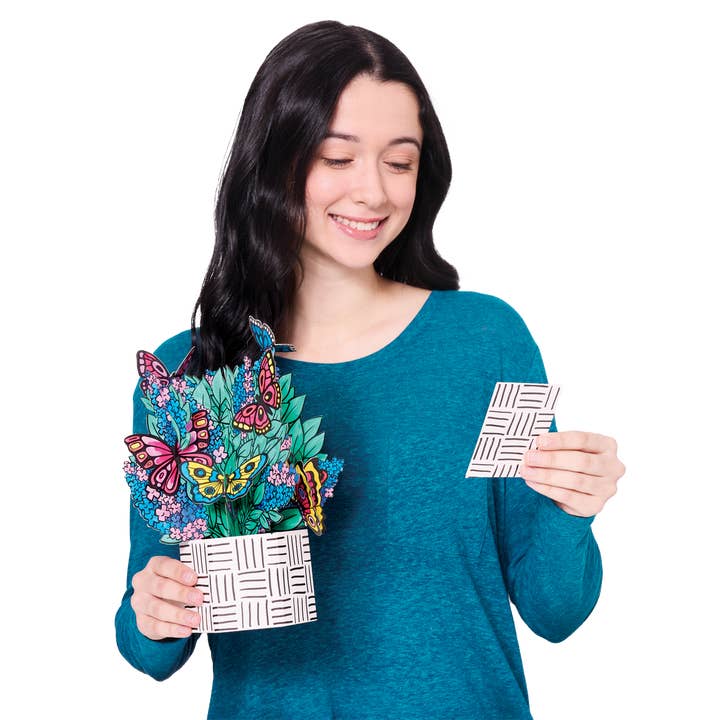 Pop-Up Coloring Butterfly