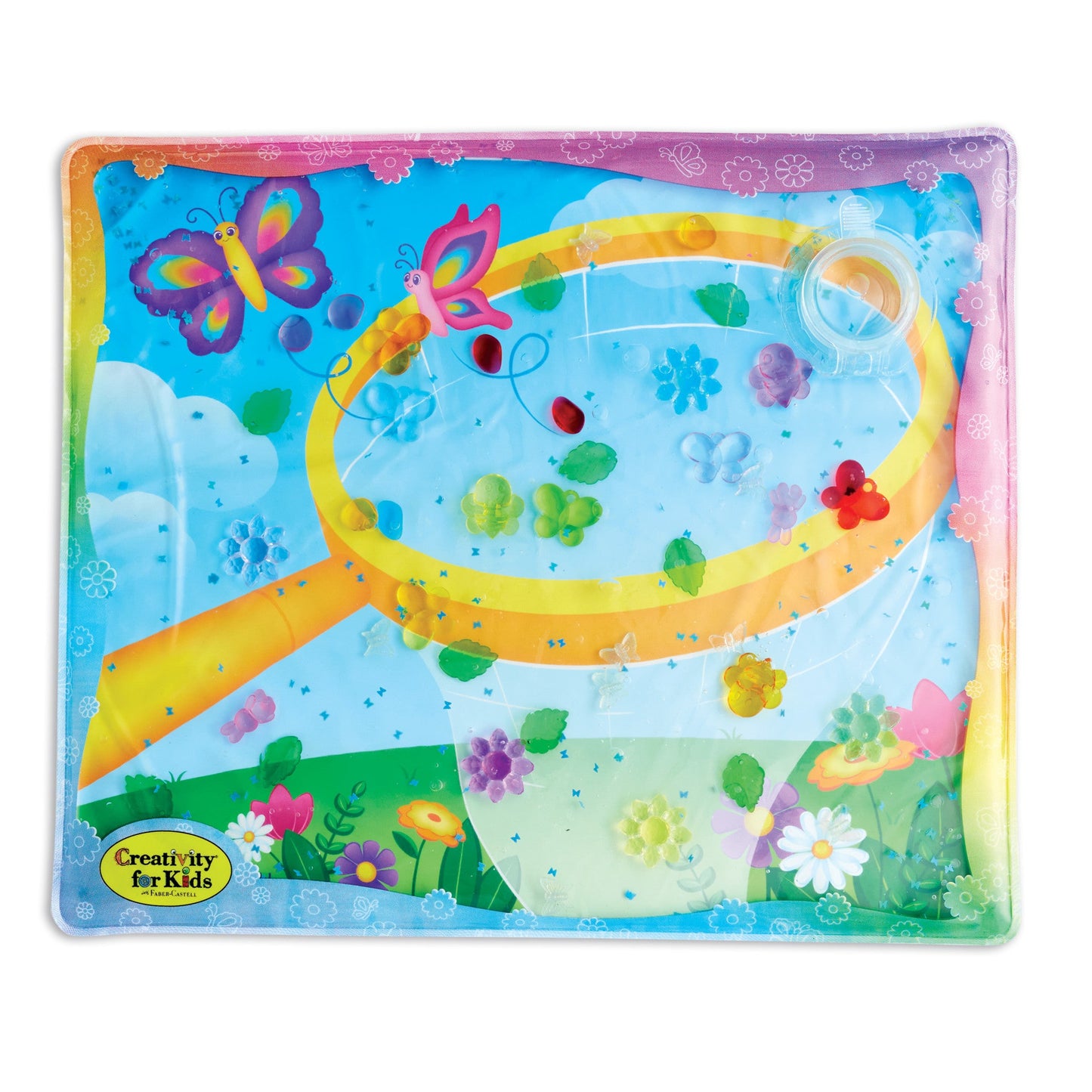 Sensory Squish Bag Butterfly Garden