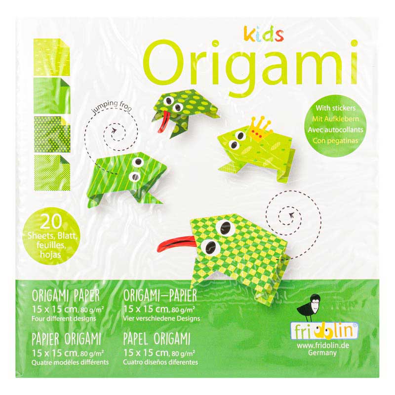 3D Origami Frogs