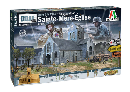 Battle of Normandy Sainte Mere Eglise June 6th 1944 1/72