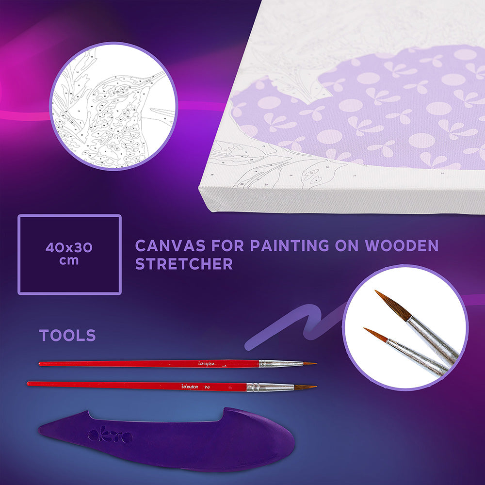 Oktoclay & Painting Kit Elegant Hummingbird