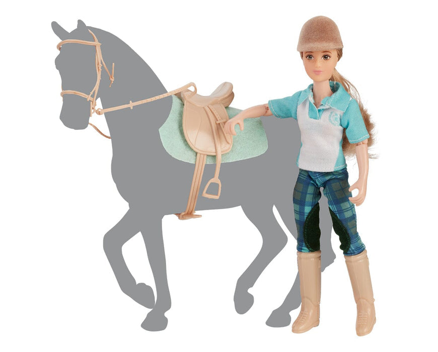 Greta English Rider with Tack 1/12