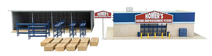 HO Hardware & Lumber Store