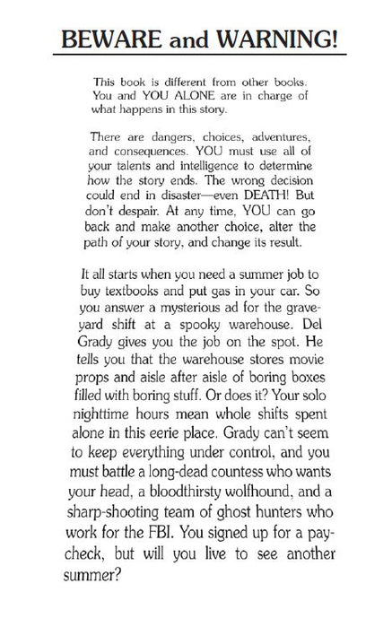 Escape From the Haunted Warehouse