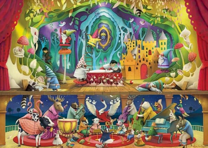 Snow White and 7 Gnomes 1000pc