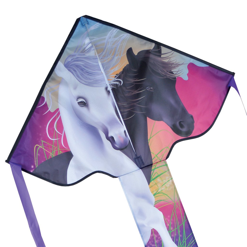 Horses Easy Flyer Kite 33X21"