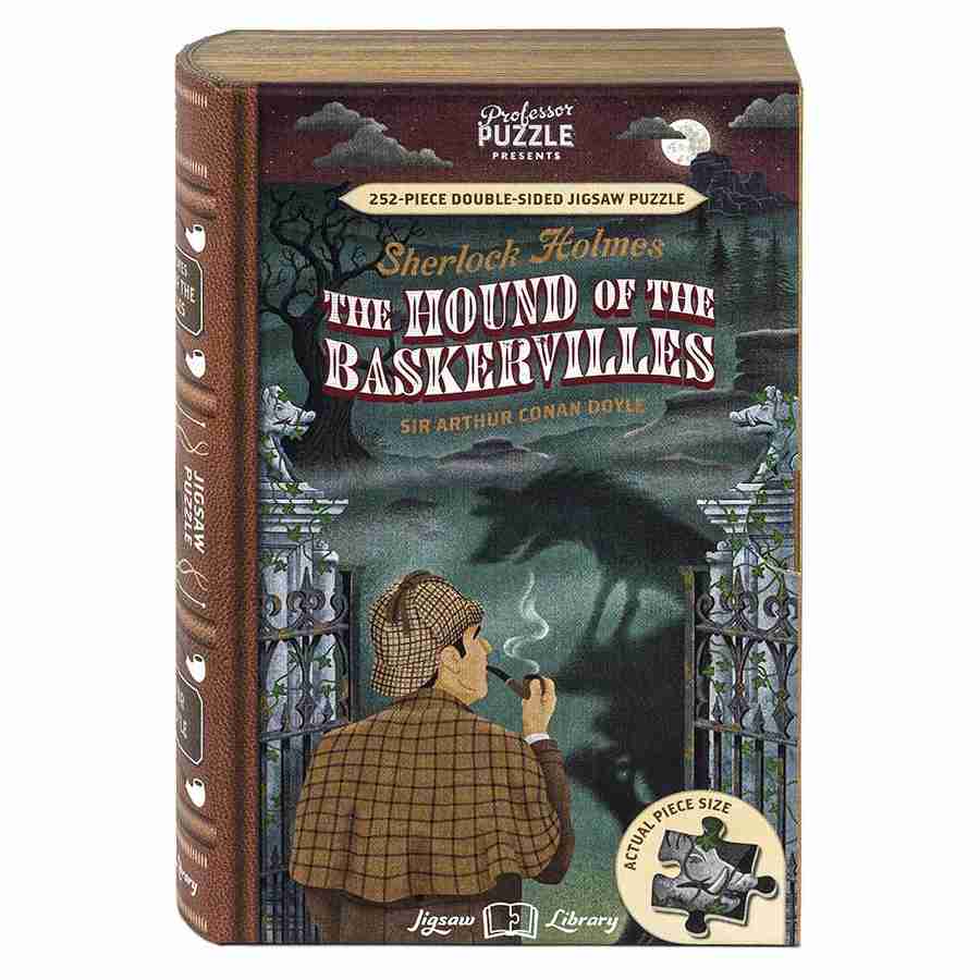 The Hound of the Baskervilles 252-Piece Double-Sided Jigsaw Puzzle