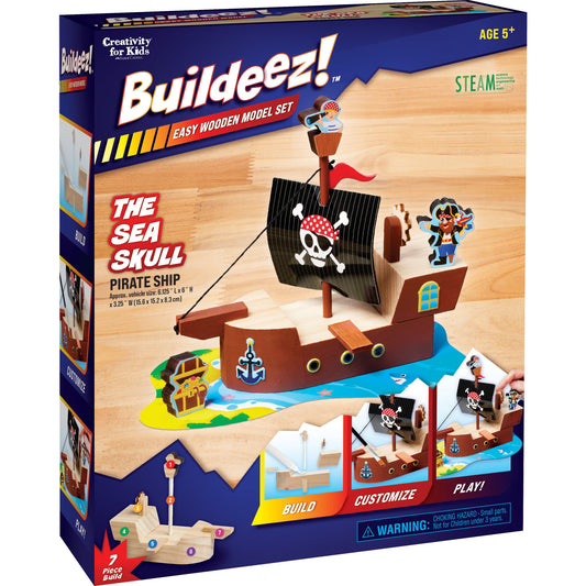 Buildeez! Sea Skull Pirate Ship