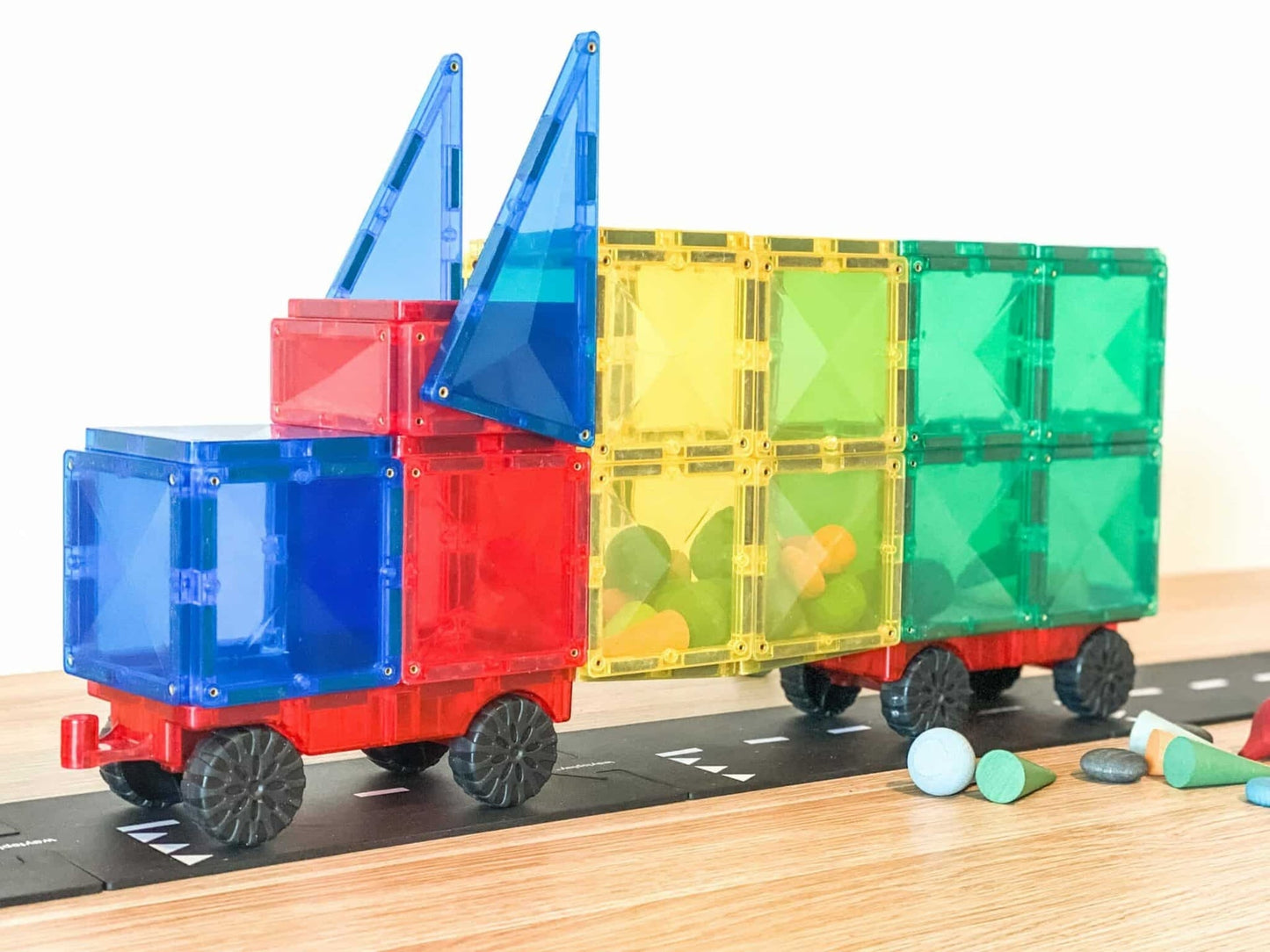 Connetix Rainbow Motion Pack 24pc Magnetic Tiles