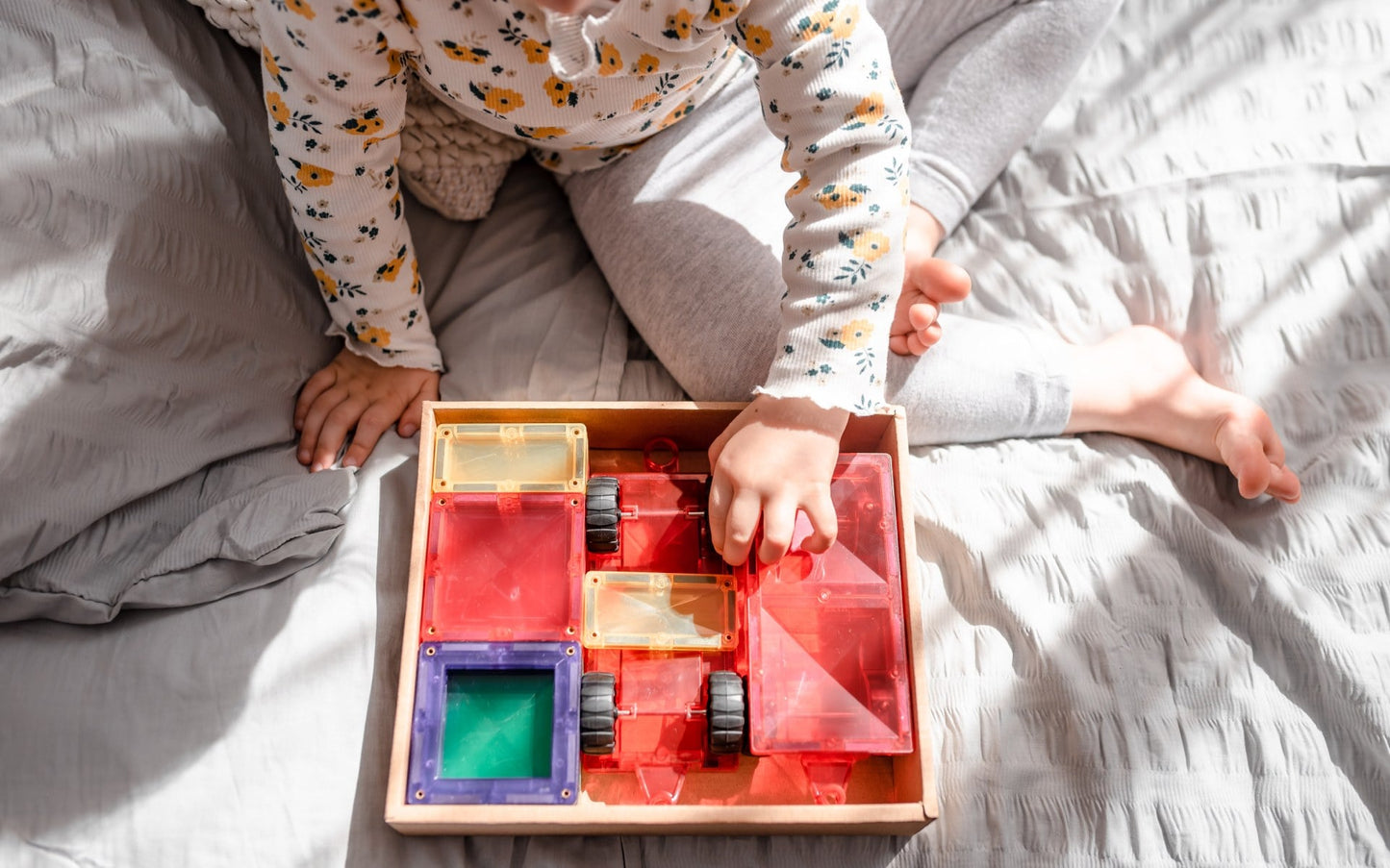 Connetix Rainbow Motion Pack 24pc Magnetic Tiles