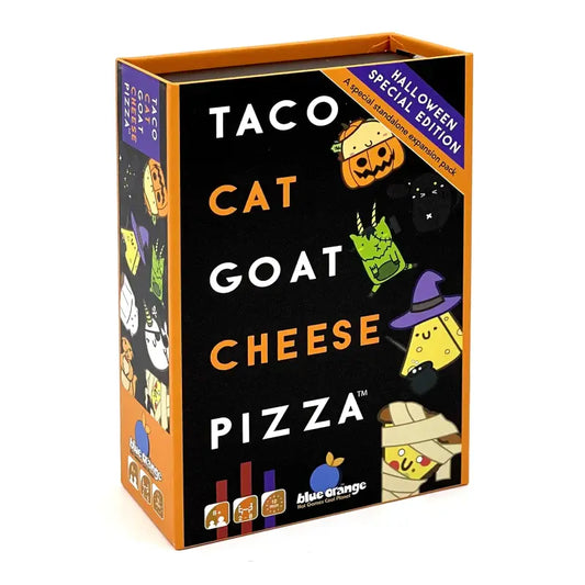 Taco Cat Goat Cheese Pizza: Halloween Ed