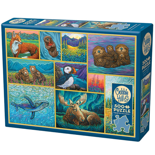 Alaskan Animals 500pc jigsaw puzzle