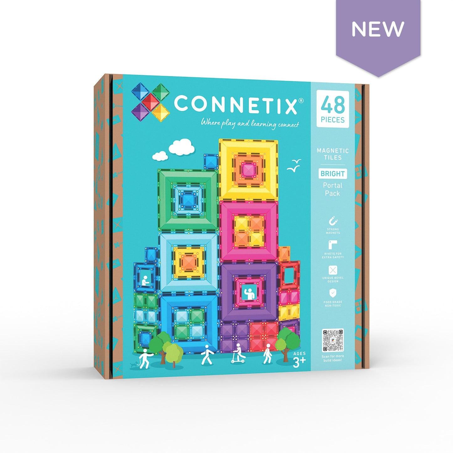 Connetix Bright Portal Pack