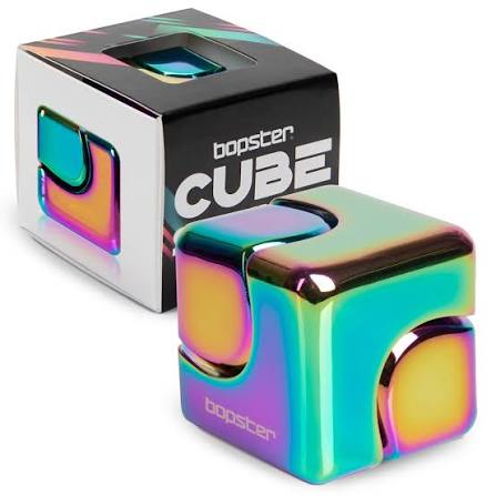 Bopster Metallic Cube Spinner