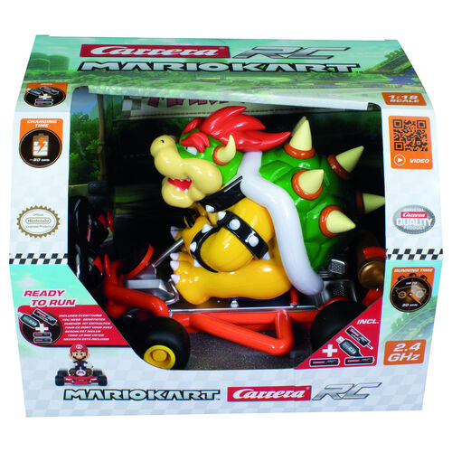 2.4 GHz Mario Kart Pipe Kart Bowser 1/18