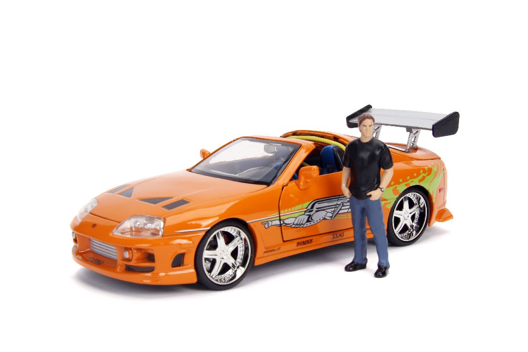 "Fast & Furious" Toyota Supra with Bria Figure 1/24