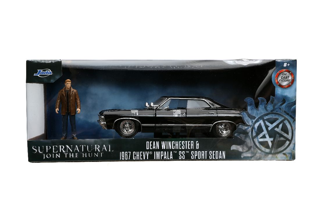 Supernatural - Chevy Impala with Dean Winchester 1967 1/24