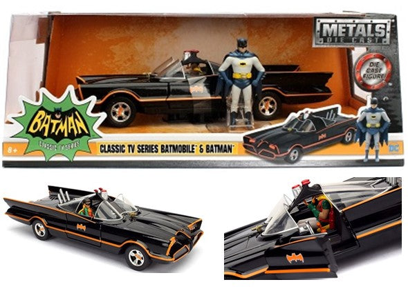 Batman Classic - Batmobile with Batman & Robin 19661/24