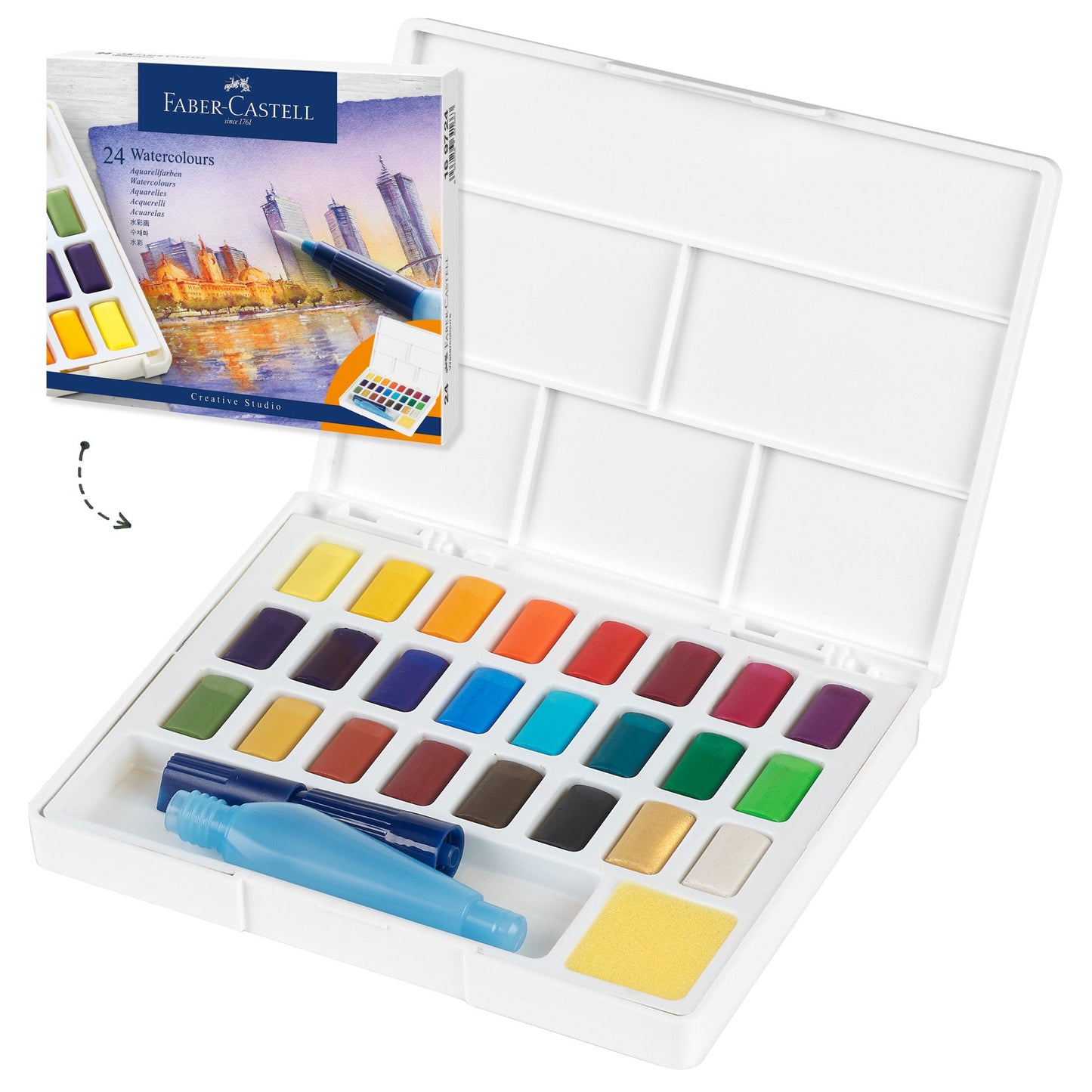 24 Watercolours