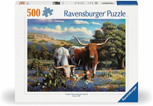 Loving Longhorns 500pc