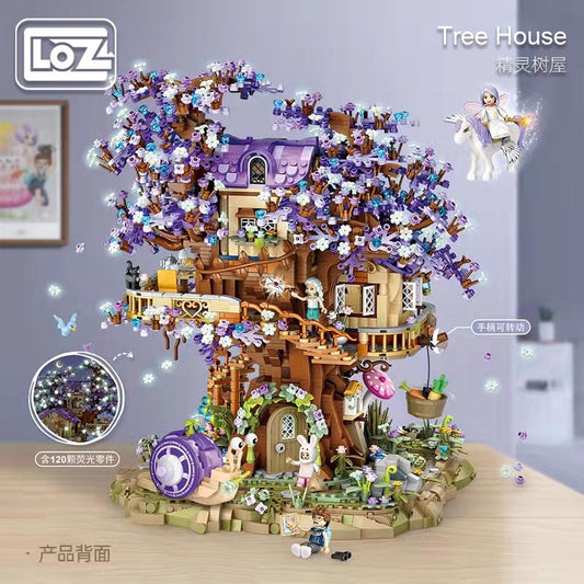 Loz Block Elf Tree House