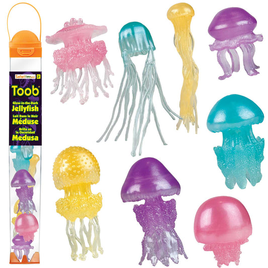 Glow in the Dark Jellyfish Toob