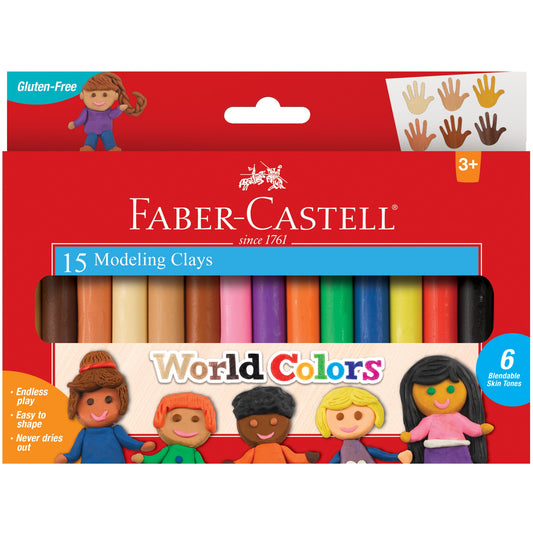 Modeling Clay 15 World Colors