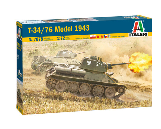T-34/76 Model 1943 1/72