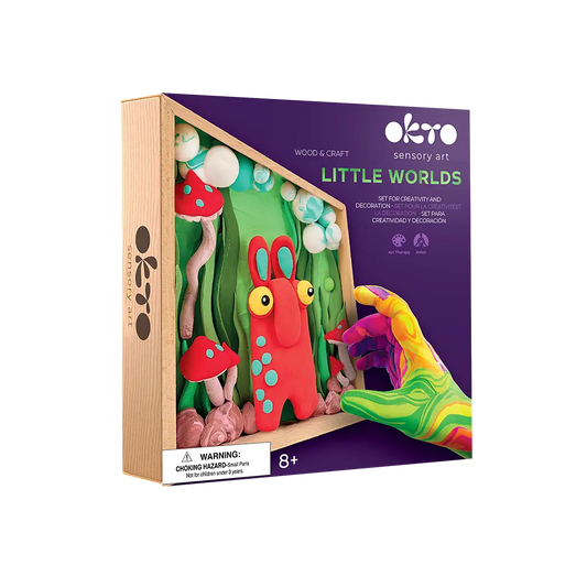 Wood Craft Little Mommy Troll