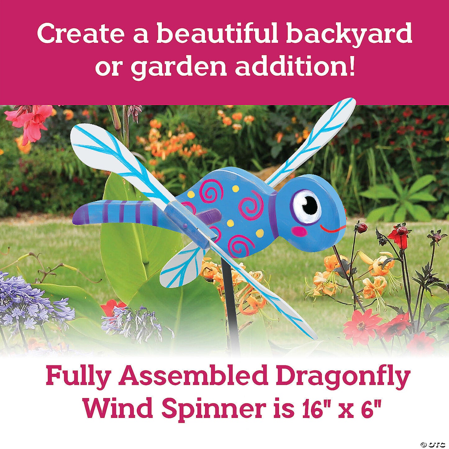Make Your Own Dragonfly Wind Spinner Kit