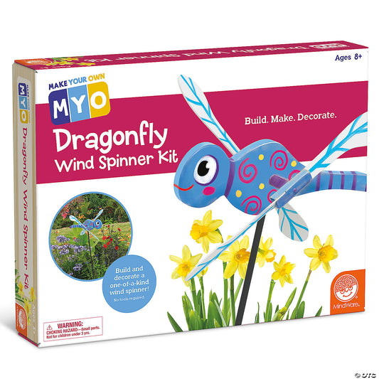 Make Your Own Dragonfly Wind Spinner Kit