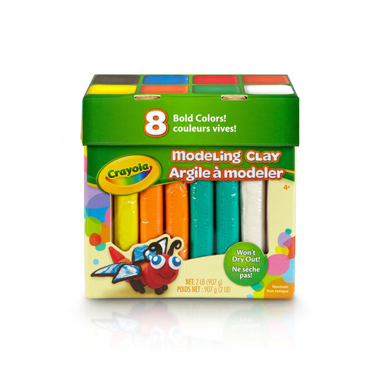 Modeling Clay 8 Bold Colors!