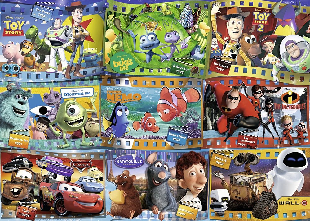 Disney Pixar Movies 1000pc