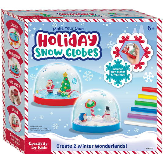 Make Your Own Holiday Snow Globes