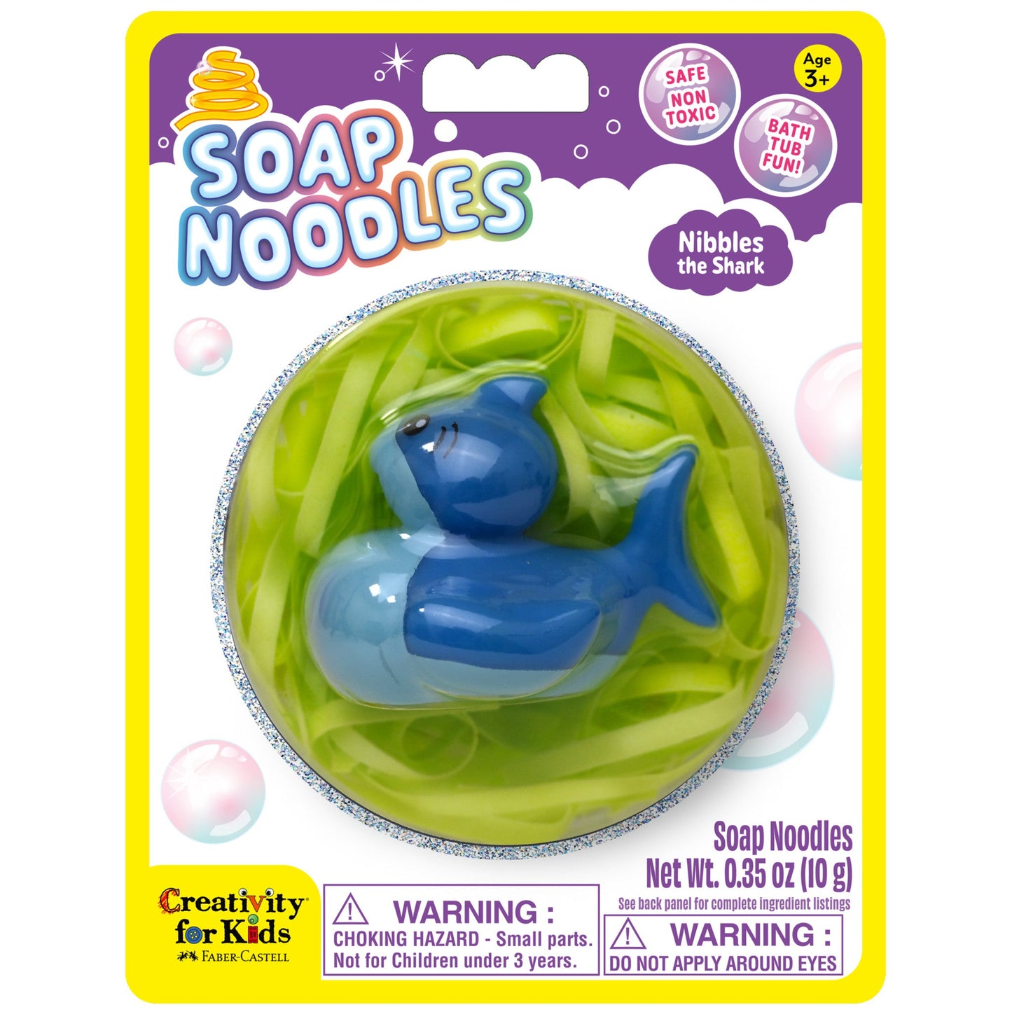 Soap Noodles Nibbles the Shark