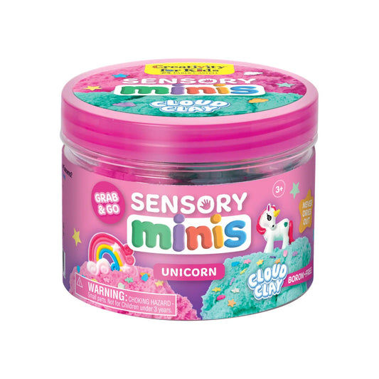 Sensory Mini Unicorn Cloud Clay