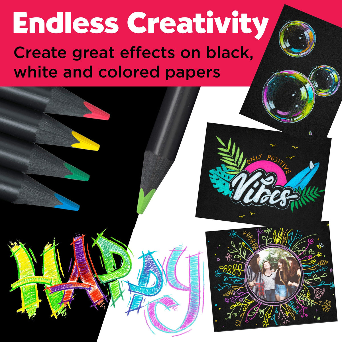 Black Edition 100 Colour Pencils
