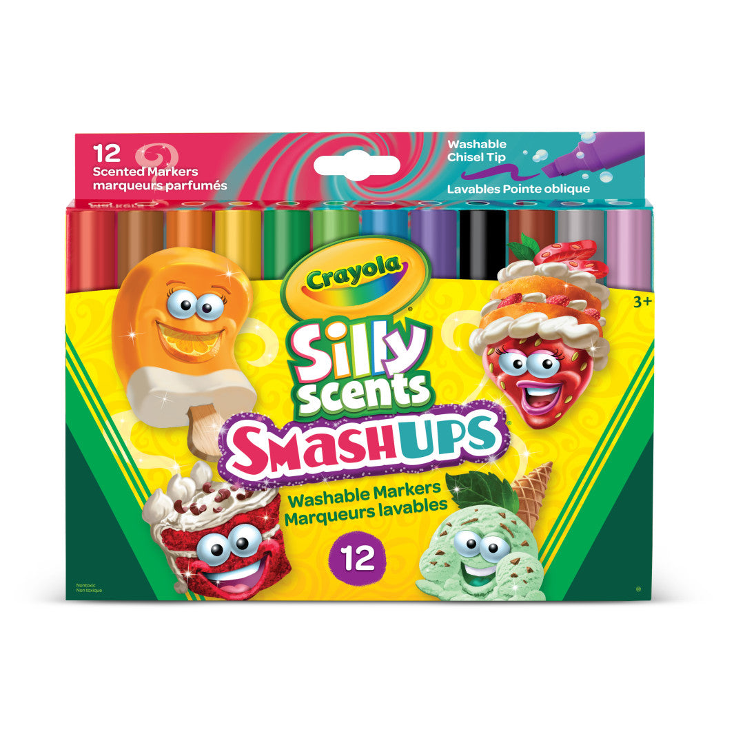 Silly Scents Smashup 12 Washable Markers