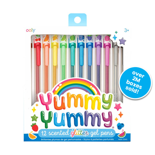 Yummy Yummy 12 Scent Glitter Gel Pens