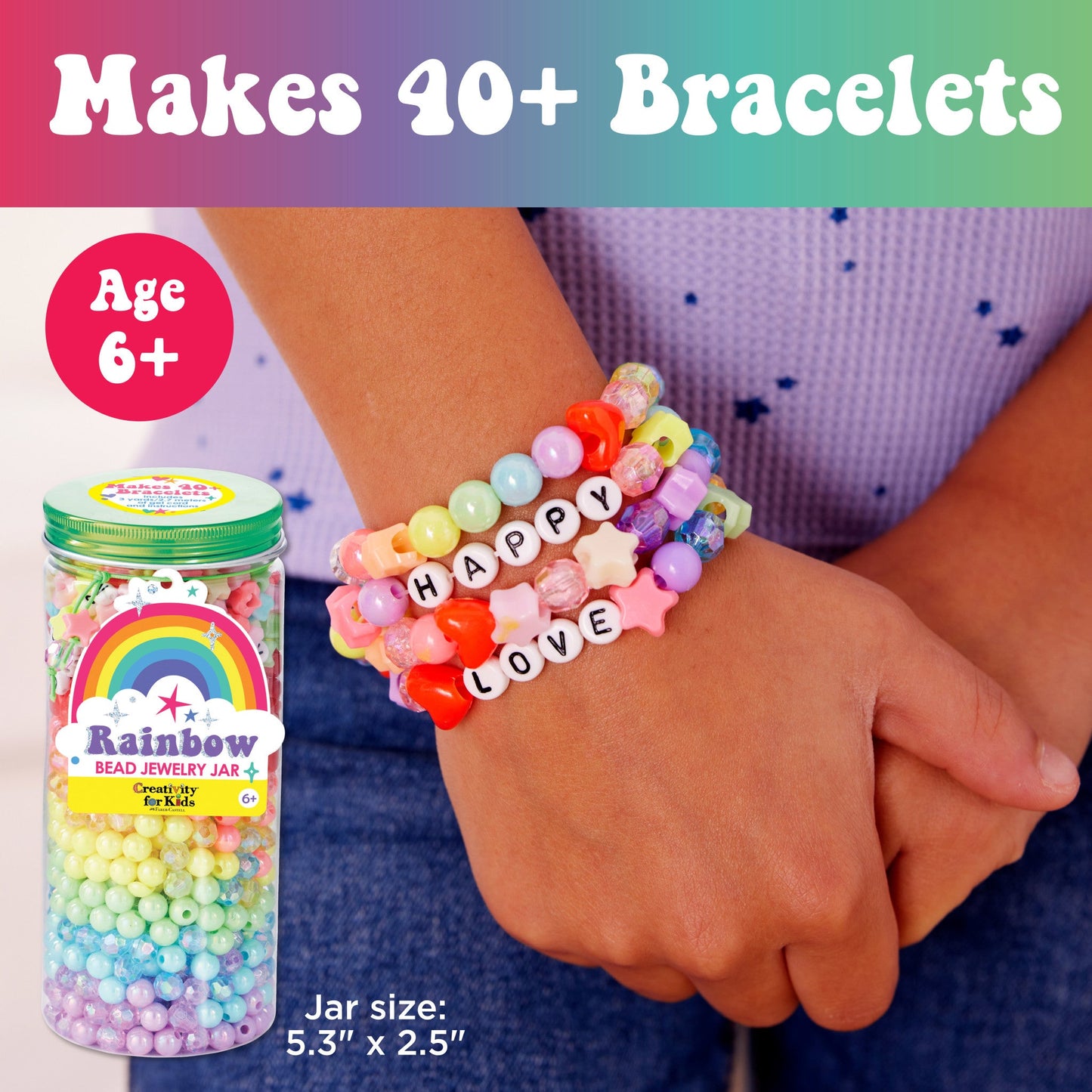 Rainbow Bead Jewelry