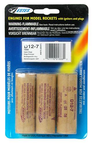 D12-7 Rocket Engine (Sold in store only)