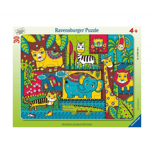 Jungle Animal Jumble 30pc Tray puzzle